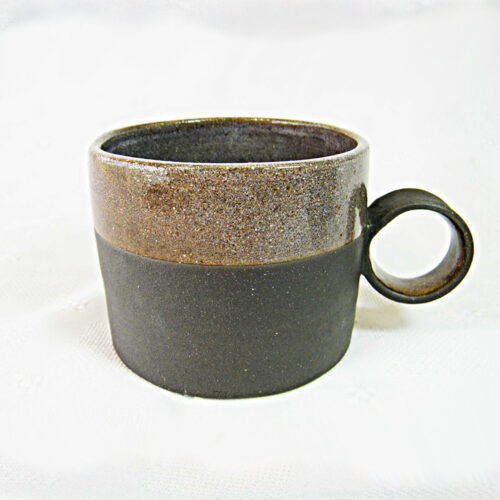 Rustic Charcoal Café Mug