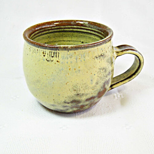 Rustic Lichen Barrel Mug