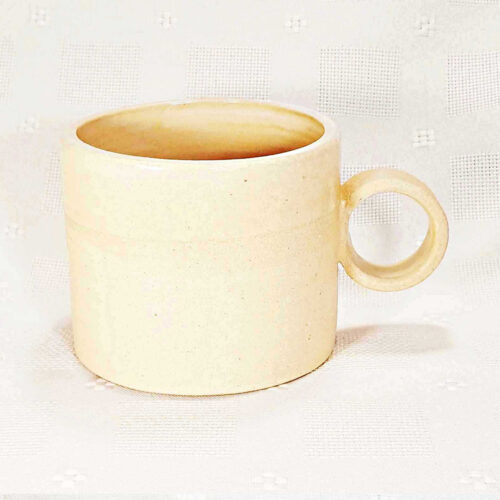 Plain White Café Mug