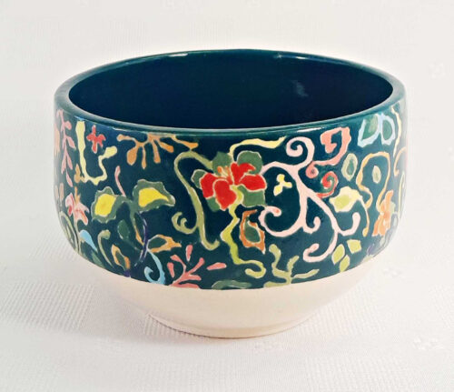Teal Garden Bowl