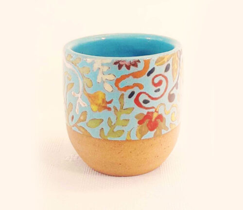 Blue Garden Tumbler
