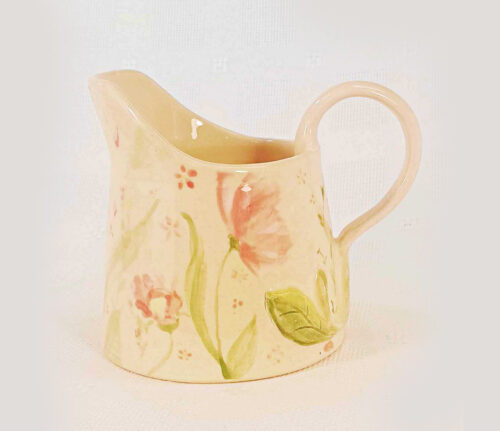 Pink Flowers Jug