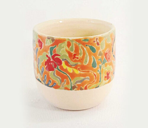 Orange Garden Tumbler